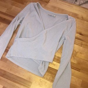 Abercrombie wrap top. Worn once